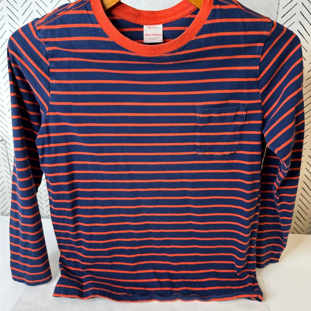 (2) Hanna Andersson long sleeve tshirts, Size 10